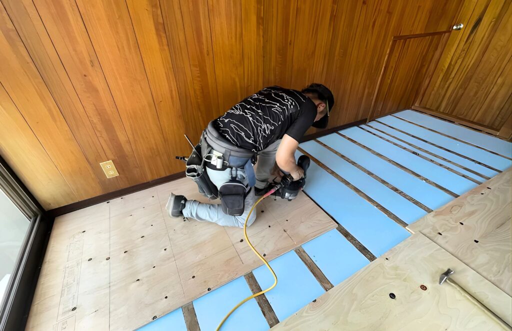 床のリフォーム