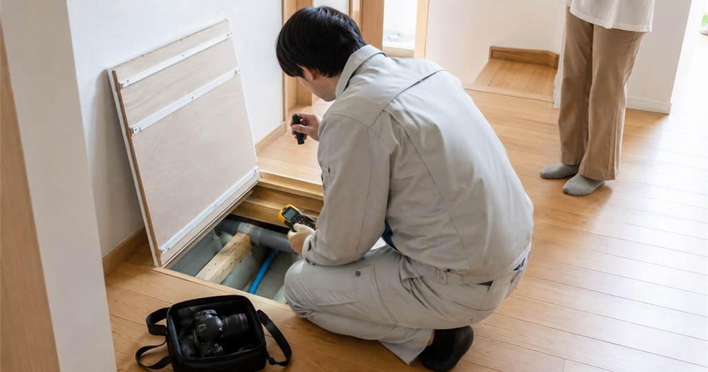 床下点検を業者へ依頼したいタイミング